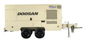 Doosan HP915 - 915 CFM Portable Towable Air Compressor Rental in Calgary, Edmonton, Fort McMurray, Lethbridge Alberta