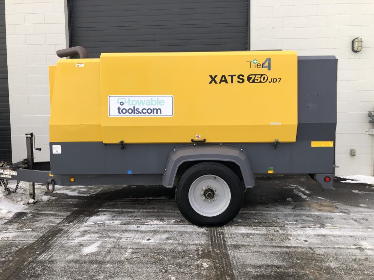 Used 2015 Atlas Copco XATS 750 CFM Portable Diesel Air Compressor