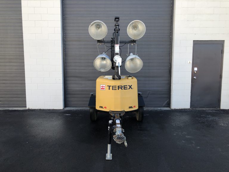 Terex RL4 V2 for sale diesel tow behind light tower in Vancouver Island BC