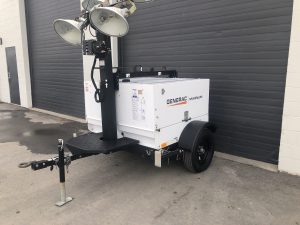 Generac 8 kw MLT5080 light tower for sale in Ottawa and Toronto Ontario