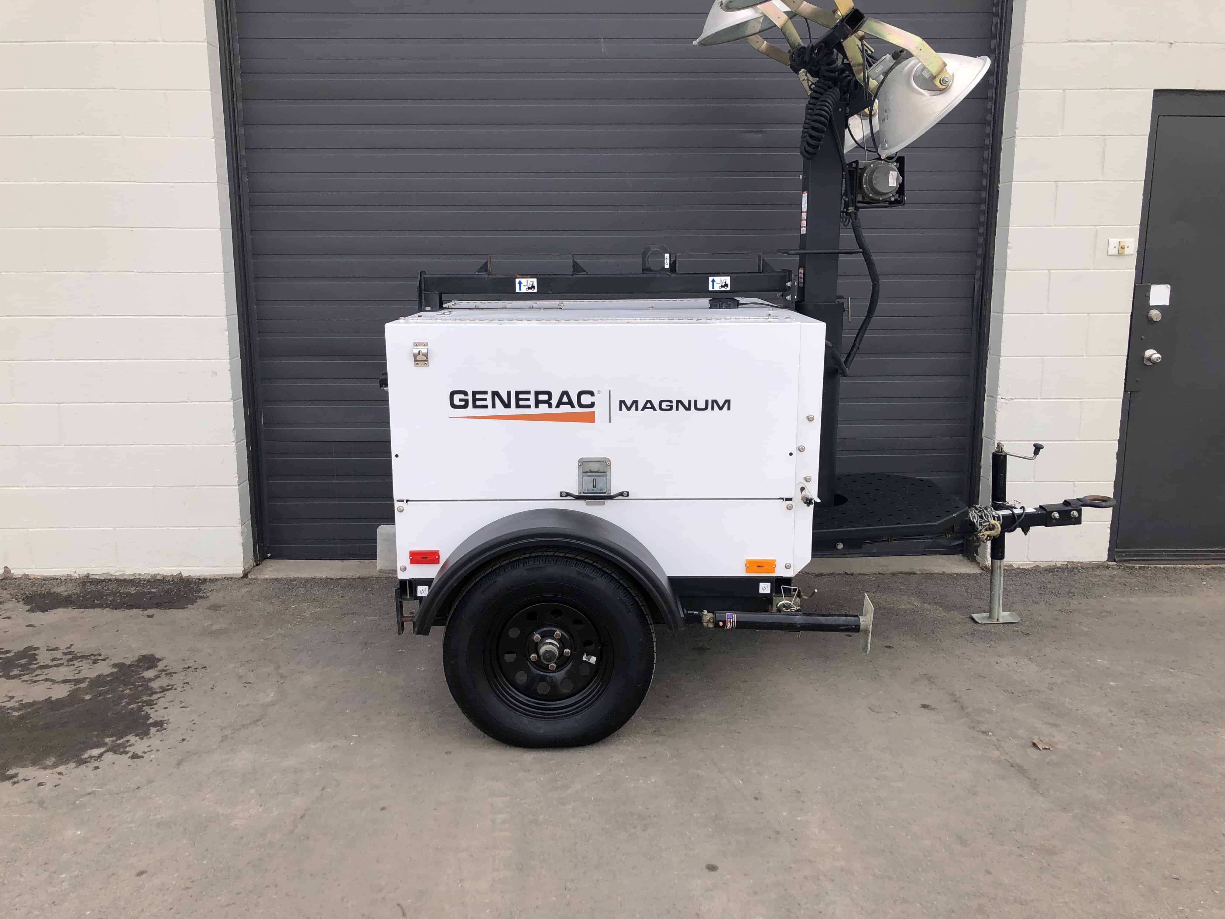 Generac MLT5080 light tower for sale diesel 8kw tow behind in Calgary, AB Canada